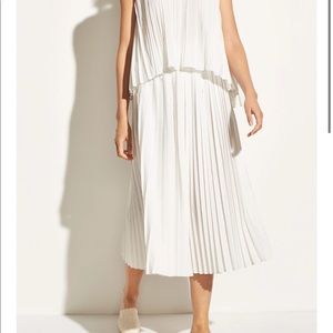 Vince pleated culottes